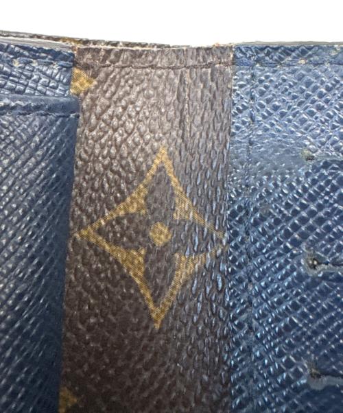 LOUIS VUITTON（ルイ ヴィトン）LOUIS VUITTON (ルイ ヴィトン) LOUIS VUITTON 　モノグラム  ポルトフォイユ・マリールー コンパクト　3つ折り財布 アンディゴブルーの古着・服飾アイテム