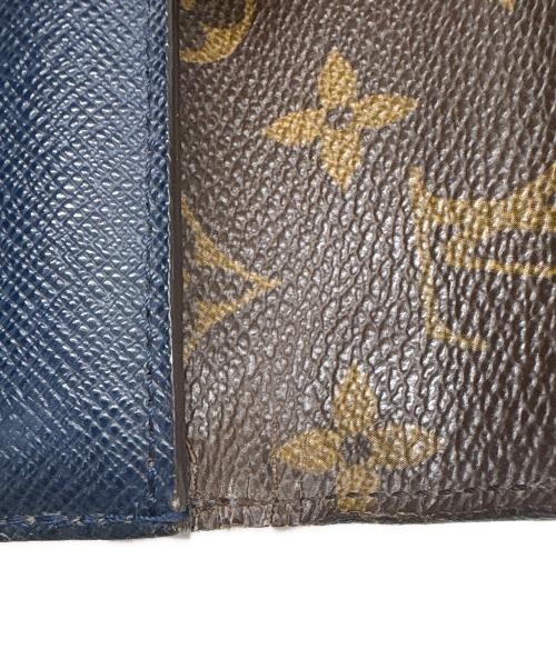 LOUIS VUITTON（ルイ ヴィトン）LOUIS VUITTON (ルイ ヴィトン) LOUIS VUITTON 　モノグラム  ポルトフォイユ・マリールー コンパクト　3つ折り財布 アンディゴブルーの古着・服飾アイテム