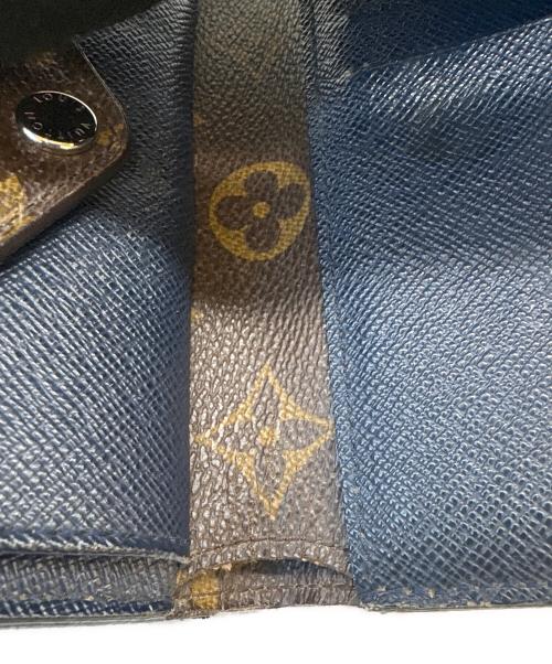 LOUIS VUITTON（ルイ ヴィトン）LOUIS VUITTON (ルイ ヴィトン) LOUIS VUITTON 　モノグラム  ポルトフォイユ・マリールー コンパクト　3つ折り財布 アンディゴブルーの古着・服飾アイテム