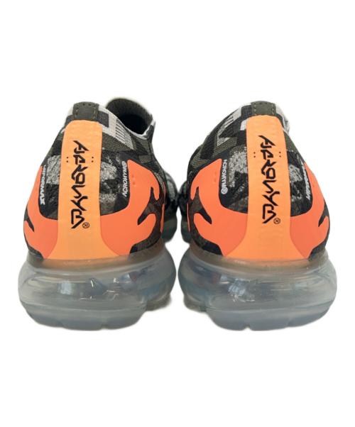 NIKE（ナイキ）NIKE (ナイキ) ACRONYM (アクロニウム) Vapormax Ｍoc2  NIKE ACRONYM ローカットスニーカー オリーブ×オレンジ サイズ:27.5の古着・服飾アイテム
