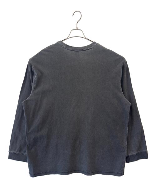 THE NORTH FACE（ザ ノース フェイス）THE NORTH FACE (ザ ノース フェイス) SUPREME (シュプリーム) THE NORTH FACE × Supreme　Pigment Printed L/S Tee ブラック サイズ:ASIA XXLの古着・服飾アイテム