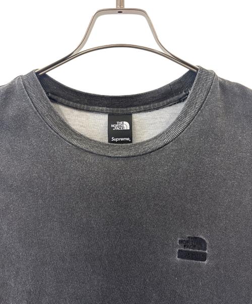 THE NORTH FACE（ザ ノース フェイス）THE NORTH FACE (ザ ノース フェイス) SUPREME (シュプリーム) THE NORTH FACE × Supreme　Pigment Printed L/S Tee ブラック サイズ:ASIA XXLの古着・服飾アイテム