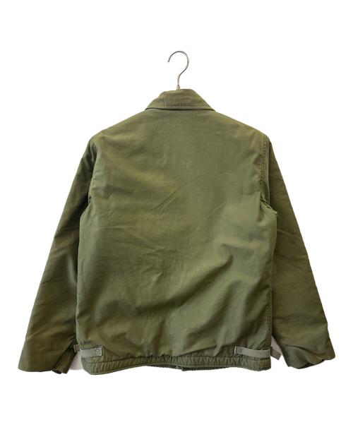 U'S NAVY（ユーエスネイビー）U'S NAVY (ユーエスネイビー) U'S NAVY　デッキジャケット カーキ サイズ:MEDIUMの古着・服飾アイテム