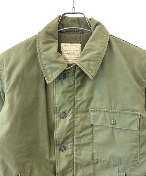 U'S NAVY（ユーエスネイビー）U'S NAVY (ユーエスネイビー) U'S NAVY　デッキジャケット カーキ サイズ:MEDIUMの古着・服飾アイテム