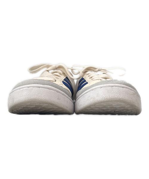 adidas（アディダス）adidas (アディダス) adidas　ローカットスニーカー アイボリー×ブルー サイズ:26の古着・服飾アイテム