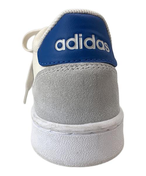 adidas（アディダス）adidas (アディダス) adidas　ローカットスニーカー アイボリー×ブルー サイズ:26の古着・服飾アイテム