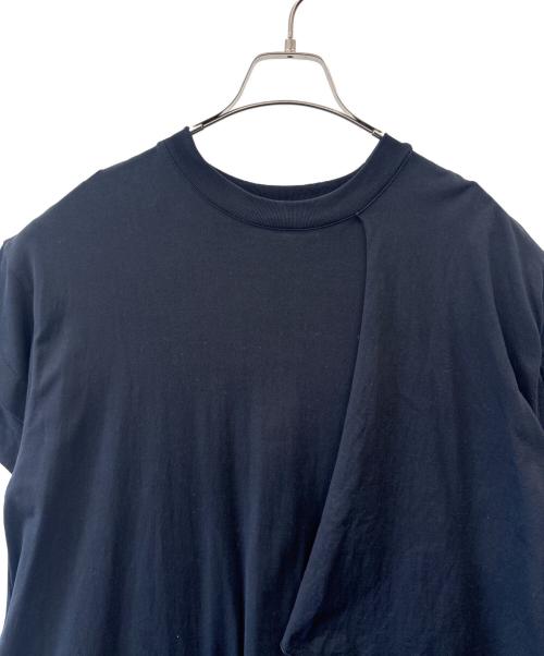 HeRIN.CYE（ヘリンドットサイ）HeRIN.CYE (ヘリンドットサイ) HeRIN.CYE　半袖ワンピース ブラック サイズ:FREEの古着・服飾アイテム