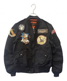 AVIREX（アヴィレックス）の古着「AVIREX L-2Bフライトジャケット」｜ブラック