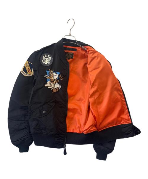 AVIREX（アヴィレックス）AVIREX (アヴィレックス) AVIREX L-2Bフライトジャケット ブラック サイズ:Ｌの古着・服飾アイテム