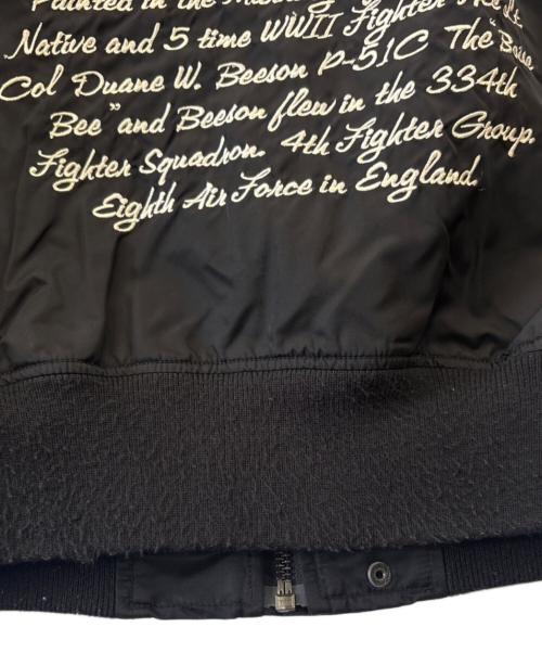 AVIREX（アヴィレックス）AVIREX (アヴィレックス) AVIREX L-2Bフライトジャケット ブラック サイズ:Ｌの古着・服飾アイテム