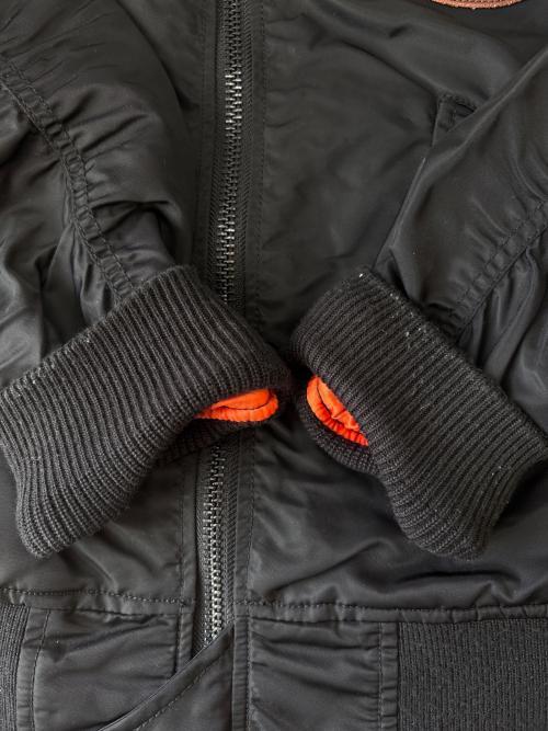 AVIREX（アヴィレックス）AVIREX (アヴィレックス) AVIREX L-2Bフライトジャケット ブラック サイズ:Ｌの古着・服飾アイテム