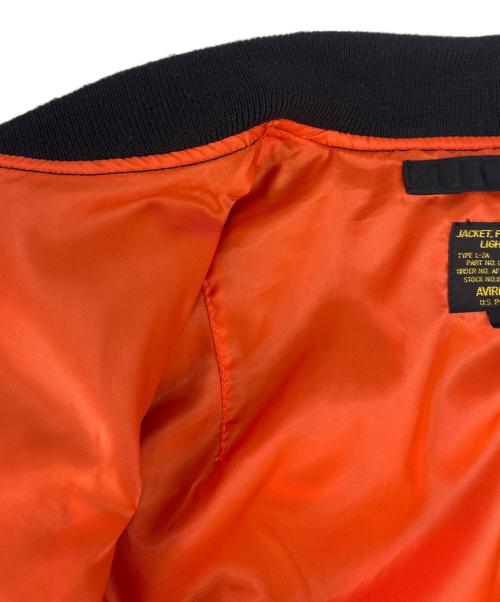 AVIREX（アヴィレックス）AVIREX (アヴィレックス) AVIREX L-2Bフライトジャケット ブラック サイズ:Ｌの古着・服飾アイテム