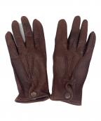 Dentsデンツ）の古着「Dents　レザーグローブ」｜ブラウン