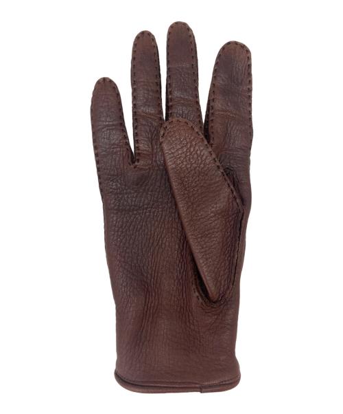 Dents（デンツ）Dents (デンツ) Dents　レザーグローブ ブラウンの古着・服飾アイテム