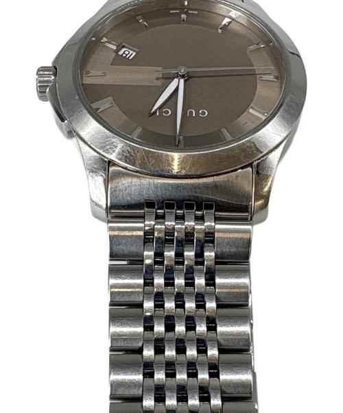 GUCCI（グッチ）GUCCI (グッチ) GUCCI　Gタイムレス　腕時計 ベージュの古着・服飾アイテム