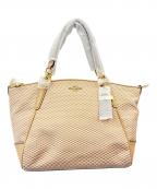 COACHコーチ）の古着「COACH 　2WAYバッグ」｜ベージュ