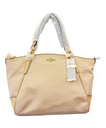 COACH（コーチ）の古着「COACH 　2WAYバッグ」｜ベージュ