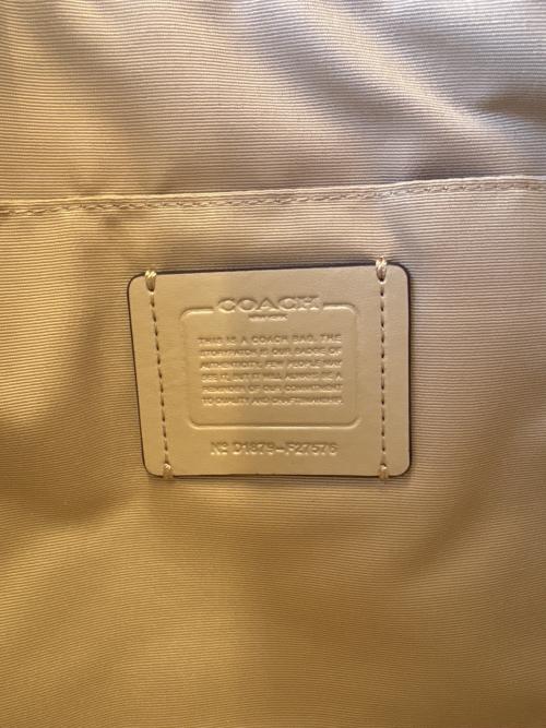 COACH（コーチ）COACH (コーチ) COACH 　2WAYバッグ ベージュの古着・服飾アイテム