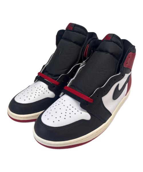 NIKE（ナイキ）NIKE (ナイキ) NIKE　Air Jordan 1 Retro High OG　ハイカットスニーカー ホワイト×レッド サイズ:27.5の古着・服飾アイテム