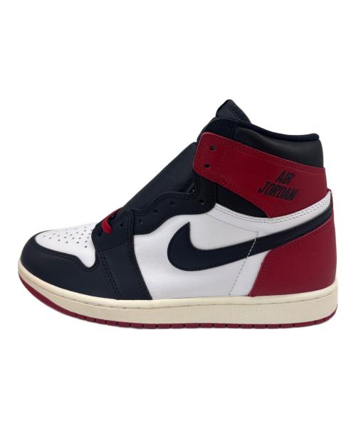 NIKE（ナイキ）NIKE (ナイキ) NIKE　Air Jordan 1 Retro High OG　ハイカットスニーカー ホワイト×レッド サイズ:27.5の古着・服飾アイテム