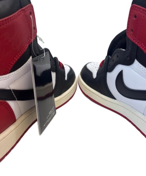 NIKE（ナイキ）NIKE (ナイキ) NIKE　Air Jordan 1 Retro High OG　ハイカットスニーカー ホワイト×レッド サイズ:27.5の古着・服飾アイテム