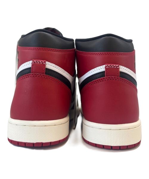 NIKE（ナイキ）NIKE (ナイキ) NIKE　Air Jordan 1 Retro High OG　ハイカットスニーカー ホワイト×レッド サイズ:27.5の古着・服飾アイテム
