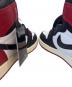 中古・古着 NIKE (ナイキ) NIKE　Air Jordan 1 Retro High OG　ハイカットスニーカー ホワイト×レッド サイズ:27.5：14000円