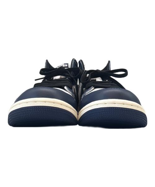 NIKE（ナイキ）NIKE (ナイキ) NIKE　Air Jordan 1 Retro High OG ホワイト×ネイビー サイズ:27.5の古着・服飾アイテム