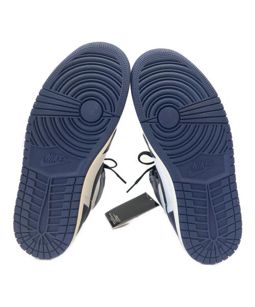 NIKE（ナイキ）NIKE (ナイキ) NIKE　Air Jordan 1 Retro High OG ホワイト×ネイビー サイズ:27.5の古着・服飾アイテム