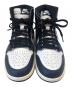 NIKE (ナイキ) NIKE　Air Jordan 1 Retro High OG ホワイト×ネイビー サイズ:27.5：14000円