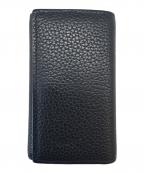 Saint Laurent Parisサンローランパリ）の古着「Saint Laurent Paris 　カサンドラ 　4連キーケース」｜ブラック