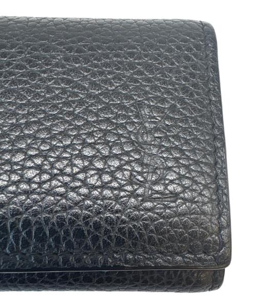 Saint Laurent Paris（サンローランパリ）Saint Laurent Paris (サンローランパリ) Saint Laurent Paris 　カサンドラ 　4連キーケース ブラックの古着・服飾アイテム