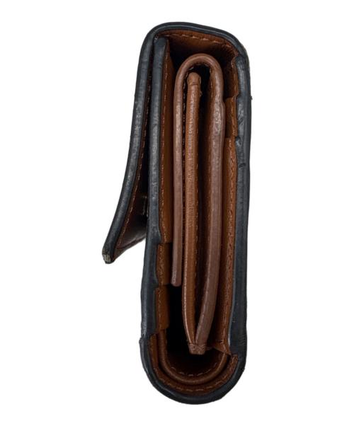 CELINE（セリーヌ）CELINE (セリーヌ) CELINE トリオンフ　3つ折り財布 ブラウンの古着・服飾アイテム