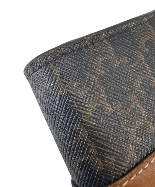 CELINE（セリーヌ）CELINE (セリーヌ) CELINE トリオンフ　3つ折り財布 ブラウンの古着・服飾アイテム