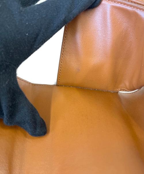 CELINE（セリーヌ）CELINE (セリーヌ) CELINE トリオンフ　3つ折り財布 ブラウンの古着・服飾アイテム