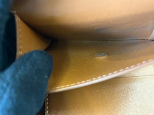 CELINE（セリーヌ）CELINE (セリーヌ) CELINE トリオンフ　3つ折り財布 ブラウンの古着・服飾アイテム