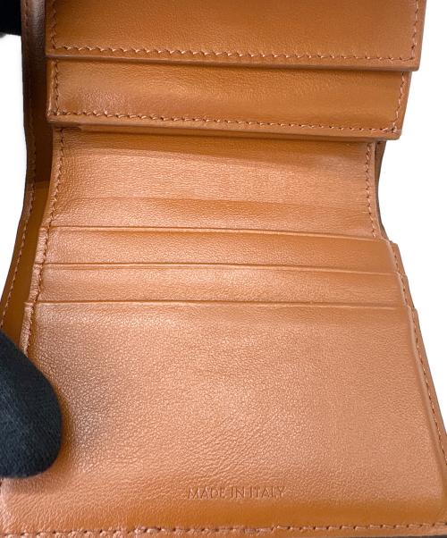 CELINE（セリーヌ）CELINE (セリーヌ) CELINE トリオンフ　3つ折り財布 ブラウンの古着・服飾アイテム