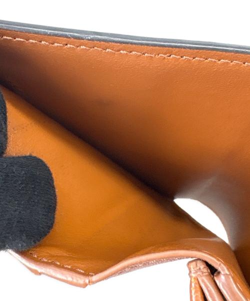 CELINE（セリーヌ）CELINE (セリーヌ) CELINE トリオンフ　3つ折り財布 ブラウンの古着・服飾アイテム