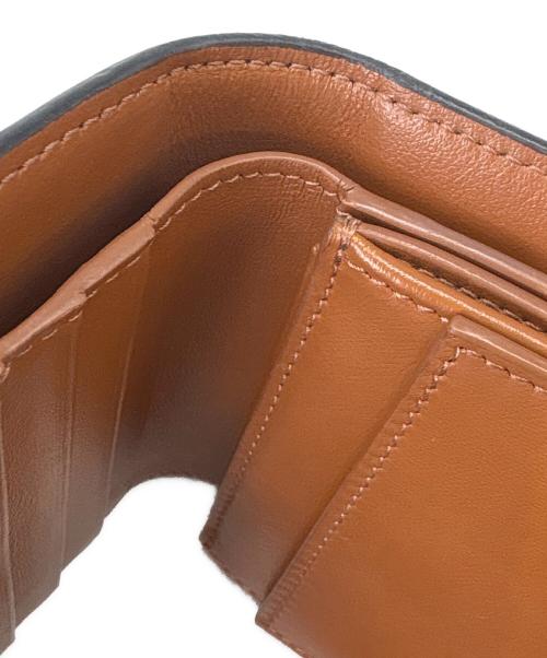 CELINE（セリーヌ）CELINE (セリーヌ) CELINE トリオンフ　3つ折り財布 ブラウンの古着・服飾アイテム