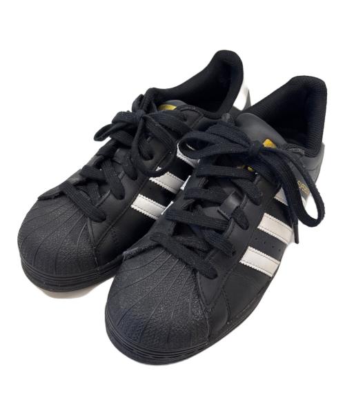 adidas（アディダス）adidas (アディダス) adidas　Superstar　スニーカー ブラック×ホワイト サイズ:23.5の古着・服飾アイテム
