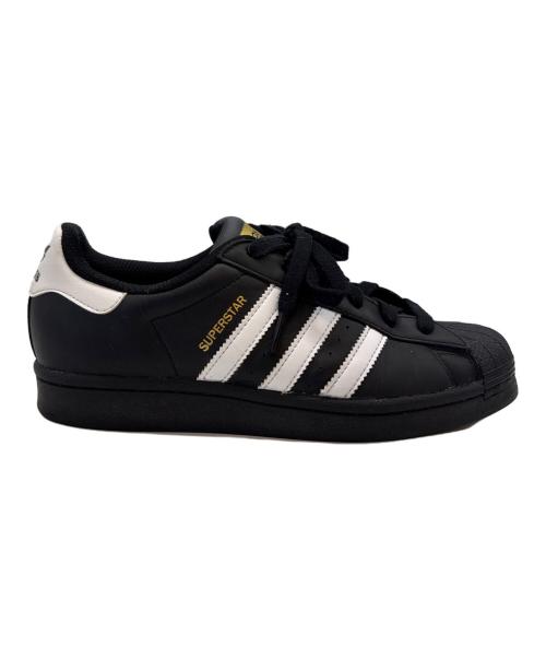 adidas（アディダス）adidas (アディダス) adidas　Superstar　スニーカー ブラック×ホワイト サイズ:23.5の古着・服飾アイテム
