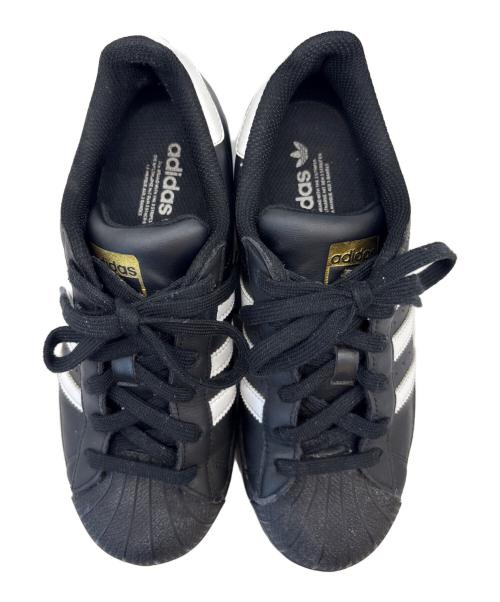 adidas（アディダス）adidas (アディダス) adidas　Superstar　スニーカー ブラック×ホワイト サイズ:23.5の古着・服飾アイテム