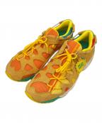 asics×Onitsuka Tigerアシックス×オニツカタイガー）の古着「asics　Onitsuka Tiger　GEL-MAI KO100　ローカットスニーカー」｜オレンジ×グリーン
