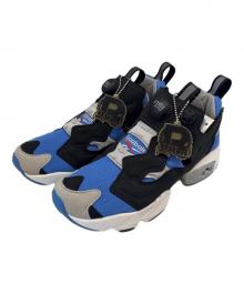 REEBOK（リーボック）の古着「REEBOK   インスタポンプフューリー OG 'エコーブルー'　ローカットスニーカー」｜ブルー×ブラック
