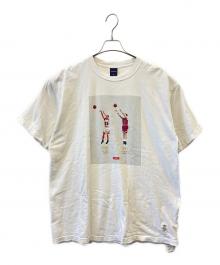 APPLEBUM（アップルバム）の古着「APPLEBUM　半袖Tシャツ」｜ホワイト