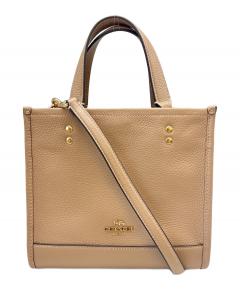 中古・古着通販】COACH (コーチ) ゴッサムトート34バッグ ベージュ
