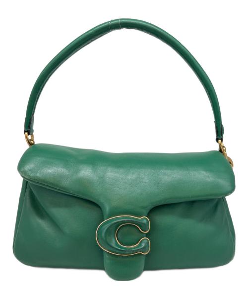 COACH（コーチ）COACH (コーチ) COACH　ピロータビー　ワンショルダーバッグ グリーンの古着・服飾アイテム