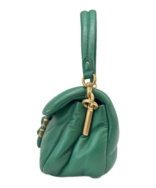 COACH（コーチ）COACH (コーチ) COACH　ピロータビー　ワンショルダーバッグ グリーンの古着・服飾アイテム