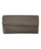 LOUIS VUITTONルイ ヴィトン）の古着「LOUIS VUITTON　エピ　長財布」｜グレージュ