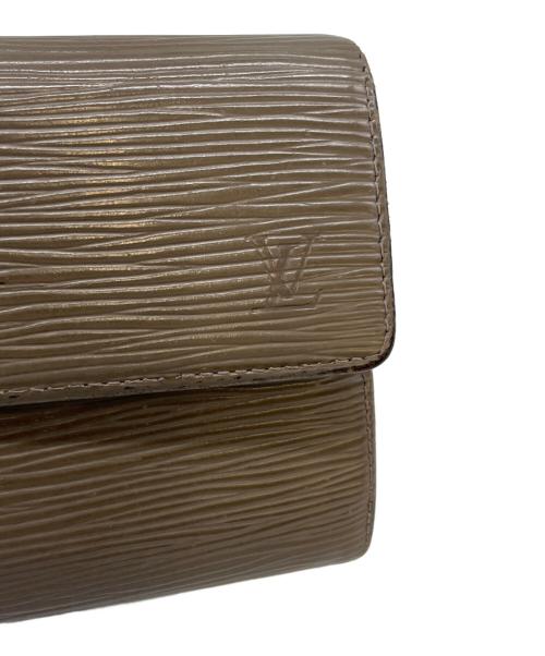 LOUIS VUITTON（ルイ ヴィトン）LOUIS VUITTON (ルイ ヴィトン) LOUIS VUITTON　エピ　長財布 グレージュの古着・服飾アイテム
